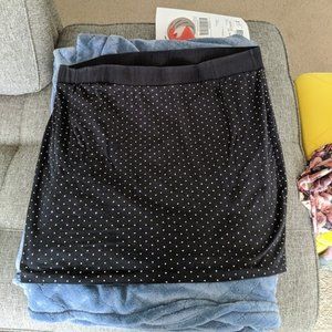 Torrid Black Gold Studded Mini-Skirt